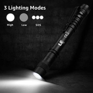 Produktbild für Taschenlampe Lepro LE, LED, mit Batterie