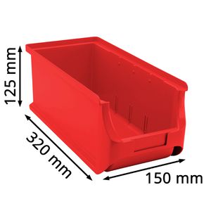Produktbild für Sichtlagerkasten Allit ProfiPlus Box 456291, Größe 3L