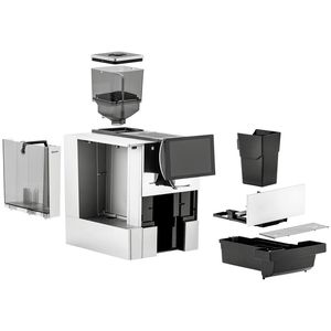 Produktbild für Kaffeevollautomat Bartscher KV1 Deluxe, 190033, weiß