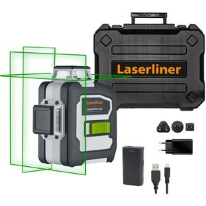 Kreuzlinienlaser Laserliner 036.295A, CompactPlane Pro 3x360
