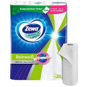 Küchenrolle Zewa Wisch & Weg Reinweiß, 2-lagig