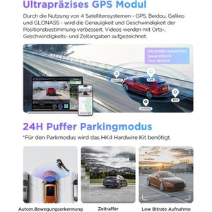 Produktbild für Dashcam VIOFO A229 Pro 1CH, Auto