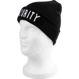 Produktbild für Wintermütze Mil-Tec Rollstrickmütze Security, schwarz