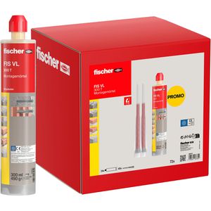 Produktbild für Injektionsmörtel Fischer 580872, FIS VL 300 T UMK, Set