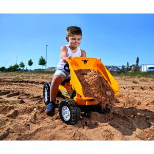 Produktbild für Trettraktor BIG Jim Muldenkipper, gelb