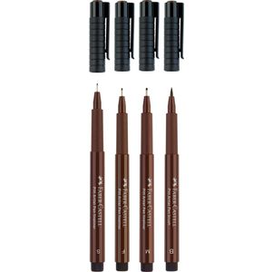 Produktbild für Tuschestifte Faber-Castell Pitt Artist Pen 167101