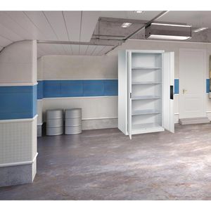 Produktbild für Werkzeugschrank CP-Möbel 8922-052, aus Metall, lichtgrau