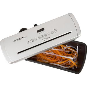 Produktbild für Aktenvernichter Genie 106 S, 12503, silber/schwarz