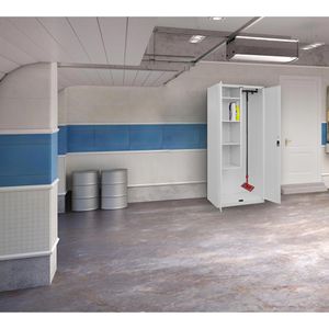 Produktbild für Mehrzweckschrank CP-Möbel Classic Plus, abschließbar, grau