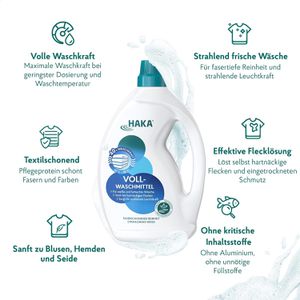 Produktbild für Waschmittel HAKA Vollwaschmittel ohne Aluminium
