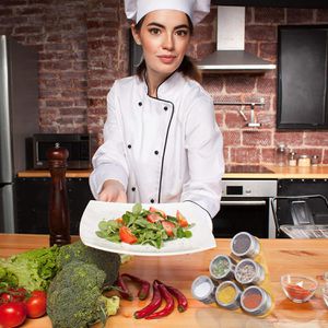 Produktbild für Gewürzregal Relaxdays 10028836, braun, mit 6 Gewürzdosen