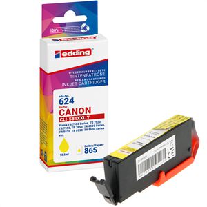 Tinte Edding EDD-624 für Canon CLI-581Y XXL