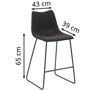Produktbild für Barhocker Mayer mySOLO, 1175 K3 547, mit Lehne