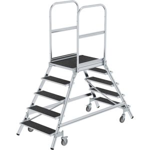 Produktbild für Podestleiter MUNK 59205, beidseitig begehbar