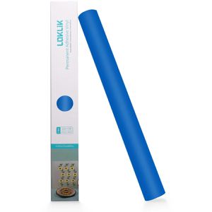 Produktbild für Vinylfolie LOKLiK Permanent Adhesive, blau