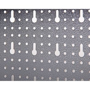 Produktbild für Werkzeugschrank Ondis24 4578, aus Metall, grau / schwarz