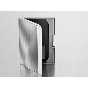 Produktbild für Visitenkartenetui Sigel VZ130, silber