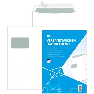 Versandtaschen Mailmedia Offset, weiß, C4