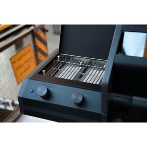 Produktbild für Gasgrill Grillfürst Independence P330E, schwarz, 3 Brenner