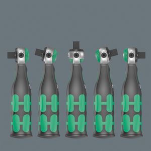 Produktbild für Umschaltknarre Wera 8009 Zyklop Pocket Set 1