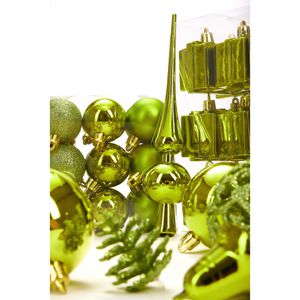 Produktbild für Weihnachtskugeln BRUBAKER 8000.09, grün