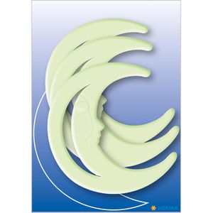 Produktbild für Sticker Herma Leuchtsticker, 15018, Mond