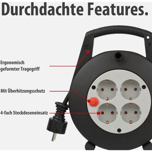 Produktbild für Kabeltrommel Brennenstuhl Vario Line, 5m