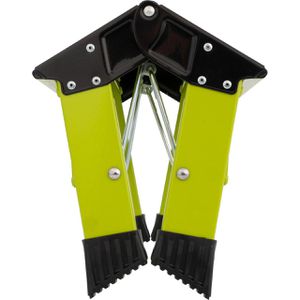 Produktbild für Klapptritt Krause Treppy PlusLine, 130365, grün, aus Aluminium