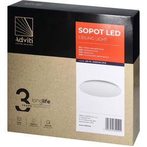 Produktbild für Deckenleuchte Böttcher-AG weiß, LED