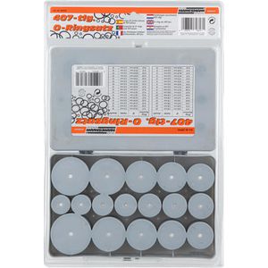 Produktbild für Dichtungsring BrüderMannesmann O-Ringsatz, 2,9 mm - 50,4 mm