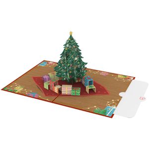 Produktbild für Weihnachtskarte papercrush 3D Weihnachtsbaum