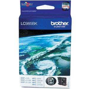Produktbild für Tinte Brother LC-985BK schwarz