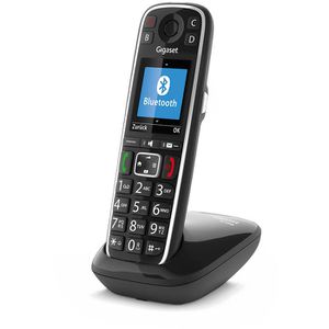 Telefon Gigaset E720, schwarz