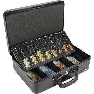 Produktbild für Geldkassette HMF 220372, mit Zylinderschloss