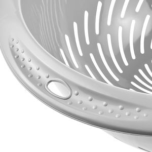 Produktbild für Seiher Keeeper Fabienne 10532130 mit 2 Griffen, aus Kunststoff