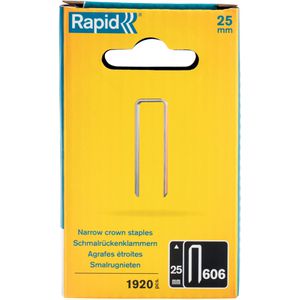Produktbild für Tackerklammern Rapid 606/18, 25mm