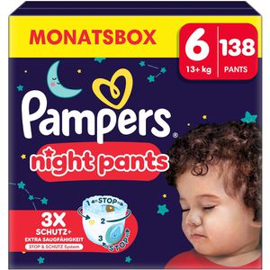 Windeln Pampers Baby-Dry Night Pants, Größe 6