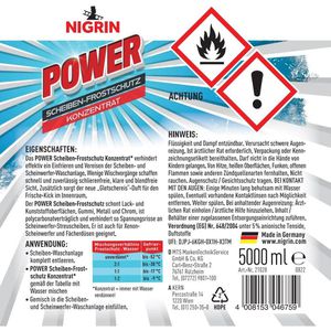 Produktbild für Scheibenfrostschutz Nigrin POWER, 21028