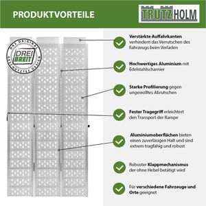 Produktbild für Auffahrrampe Dreibreit by Trutzholm 21448, 1 Stück
