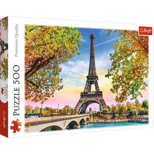 Trefl Puzzle 37330 Romantisches Paris, 500 Teile, ab 10 Jahre