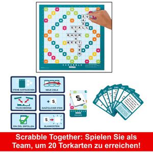 Produktbild für Brettspiel Mattel HWD45, Scrabble Original 2 in 1