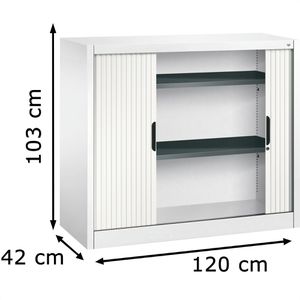 Produktbild für Rollladenschrank CP-Möbel Omnispace, aus Metall