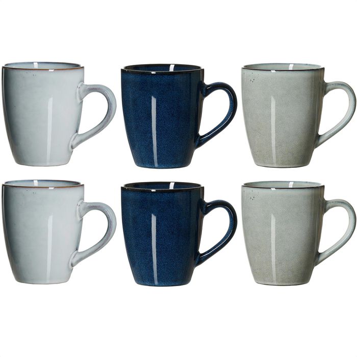 Ritzenhoff&Breker Kaffeebecher Amalfi, 350ml, Porzellan, 6 Stück – Böttcher AG