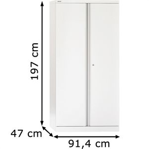 Produktbild für Aktenschrank Bisley Essentials, aus Metall