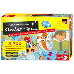 Produktbild für Kartenspiel Noris Kinder-Quiz für schlaue Kids 4+
