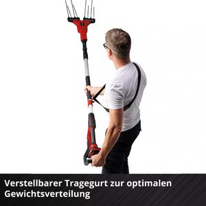 Produktbild für Obstpflücker Einhell GE-FS 18/53 Li-Solo, mit Stiel 92 - 182cm