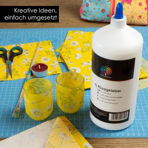 Produktbild für Alleskleber OfficeTree 01756, Bastelkleber 1 Liter