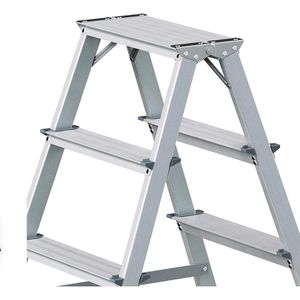 Produktbild für Stehleiter Zarges Scana B, 44204, beidseitig begehbar