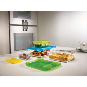 Produktbild für Frischhaltedose JosephJoseph Nest 81060, aus Glas