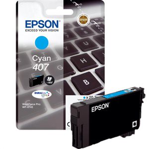 Tinte Epson 407, C13T07U240 cyan